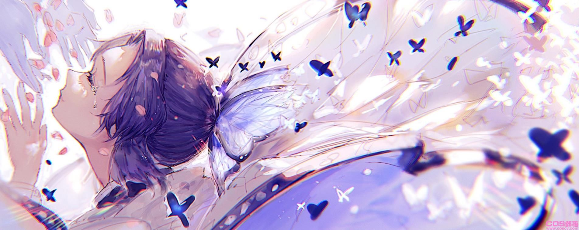 [Pixiv精选]欲知流泪的理由。哭脸女孩插画特辑(图12)