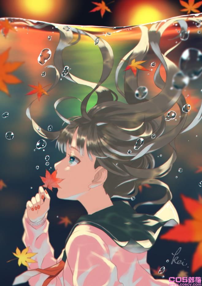 [Pixiv精选]苍蓝的世界。水中插画特辑(图6)