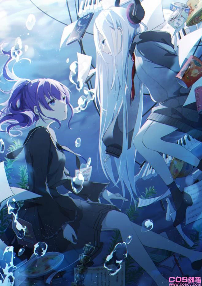 [Pixiv精选]苍蓝的世界。水中插画特辑(图3)