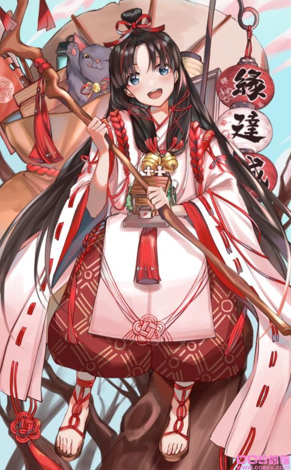 [Pixiv精选]侍奉神明的存在。巫女插画特辑(图5)
