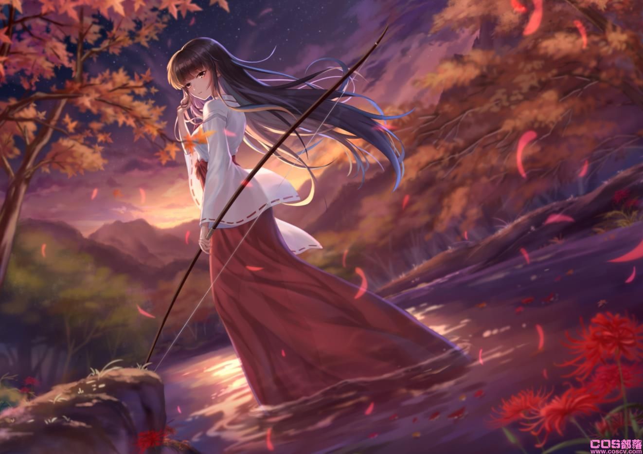 [Pixiv精选]侍奉神明的存在。巫女插画特辑(图16)