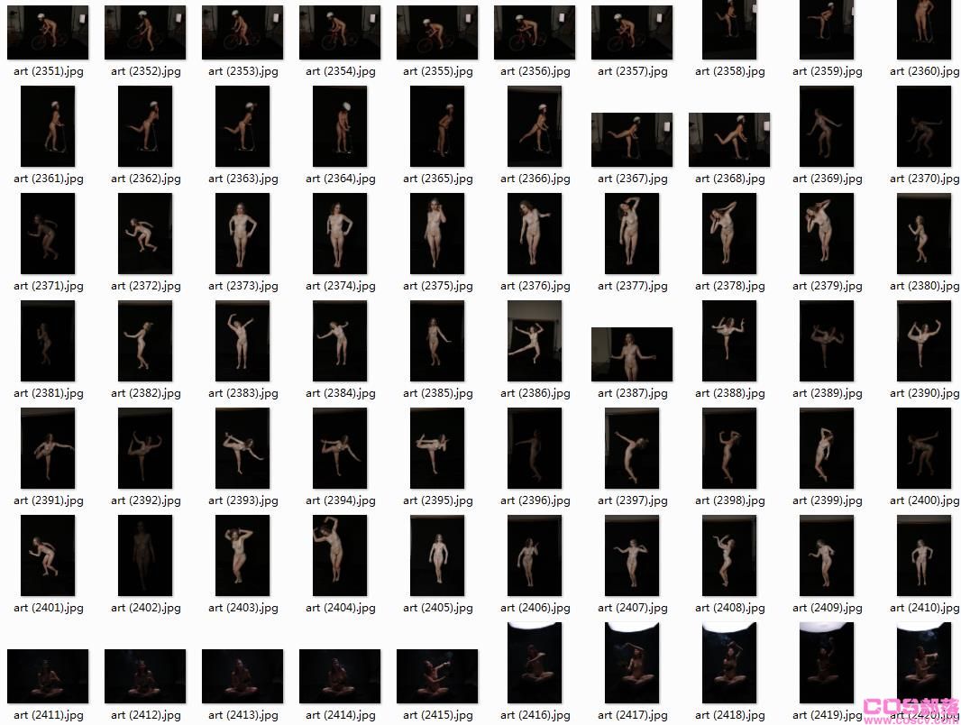 【Cos部落】艺用人体（4套）【3255P-10G】(图19)