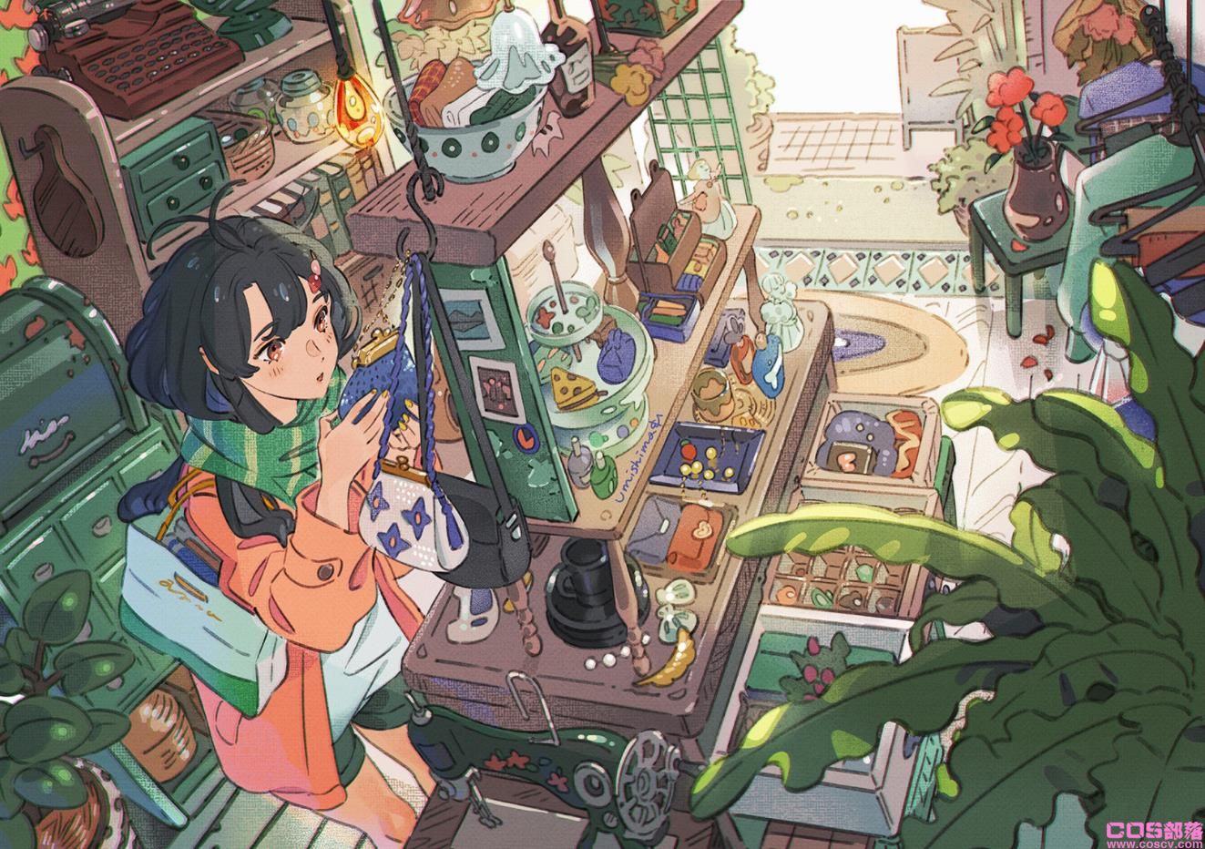 [Pixiv精选]难以抉择♡购物插画特辑(图8)