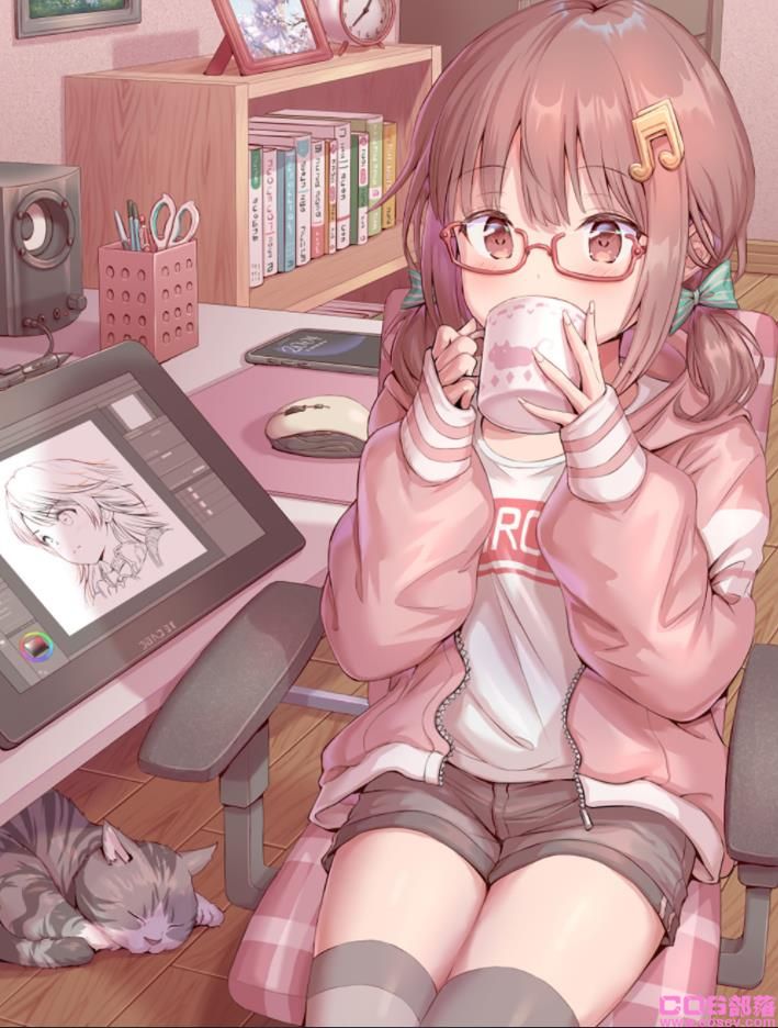 [Pixiv精选]最自然的样子。家居服插画特辑(图4)