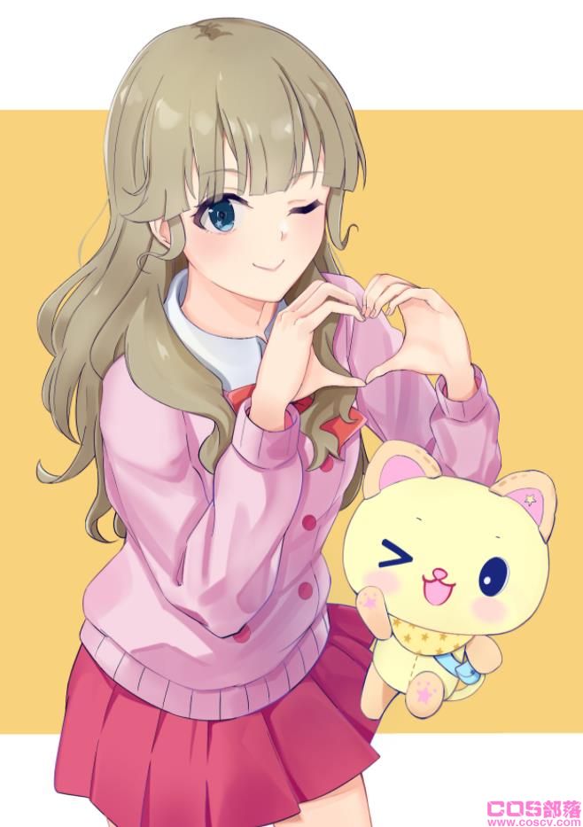 [Pixiv精选]为你比个小心心！。「用手比心」插画特辑(图4)