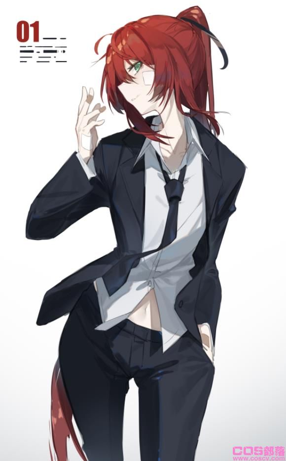 [Pixiv精选]利落笔挺。西装女子插画特辑(图4)