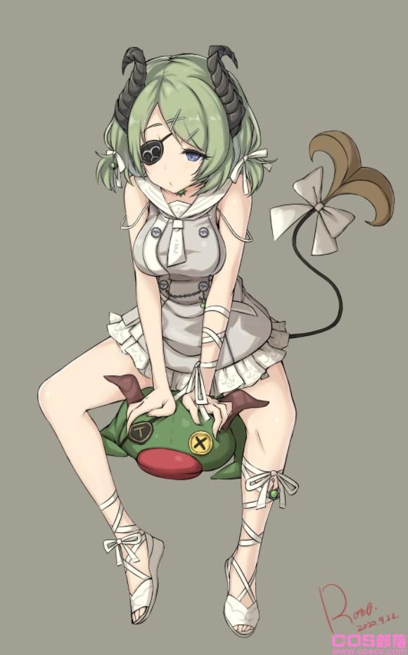 [Pixiv精选]目光如炬。眼罩女子插画特辑(图5)
