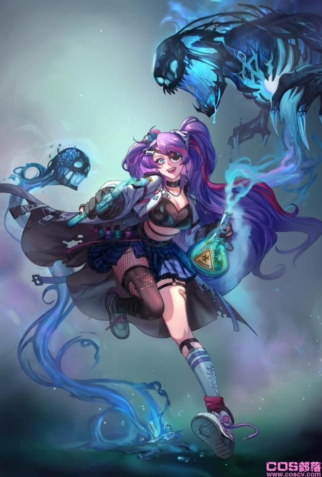 [Pixiv精选]目光如炬。眼罩女子插画特辑(图2)