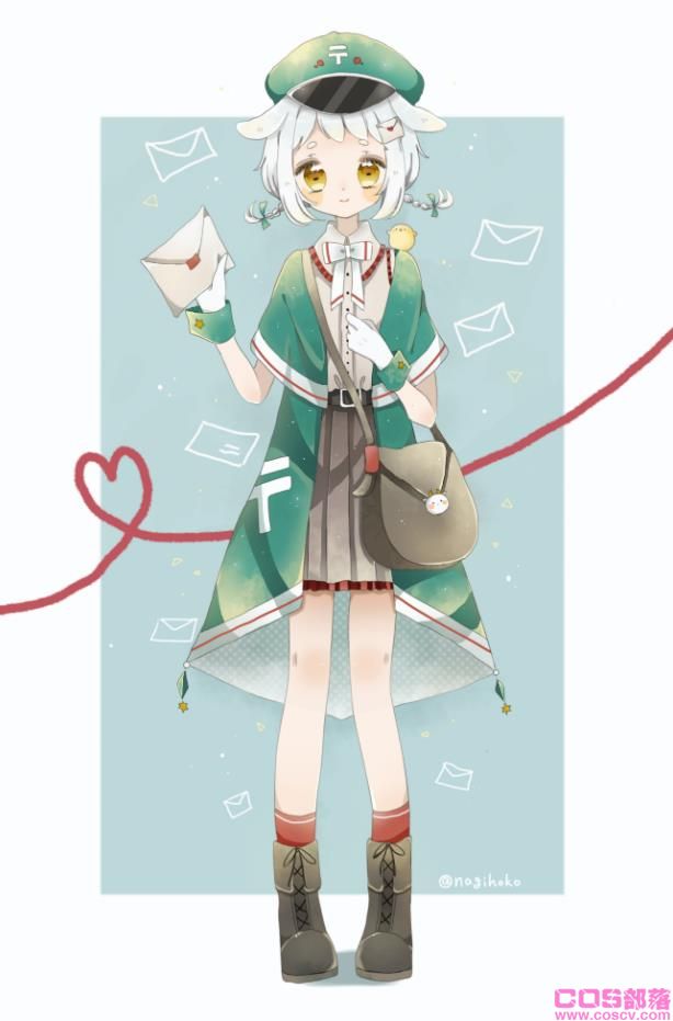[Pixiv精选]传达言语与心意。邮差插画特辑(图3)