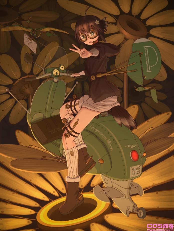 [Pixiv精选]传达言语与心意。邮差插画特辑(图2)