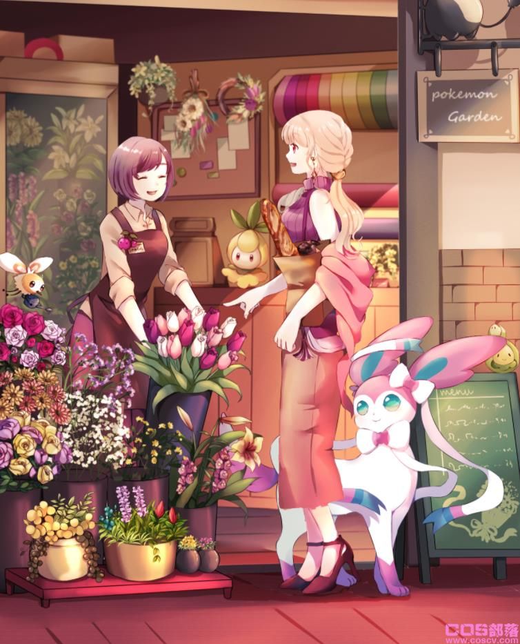 [Pixiv精选]城中花园。花店插画特辑(图4)