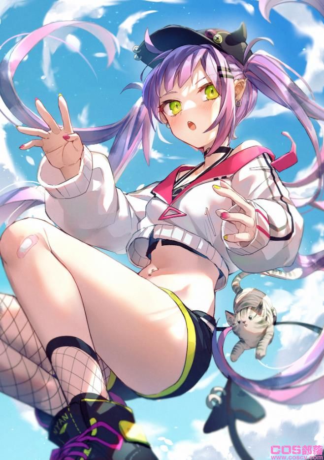 [Pixiv精选]活力四射！飞舞的双马尾插画特辑(图1)