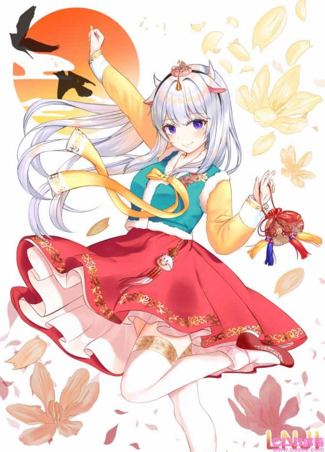 [Pixiv精选]这才是绝对领域♡ 过膝袜插画特辑(图3)