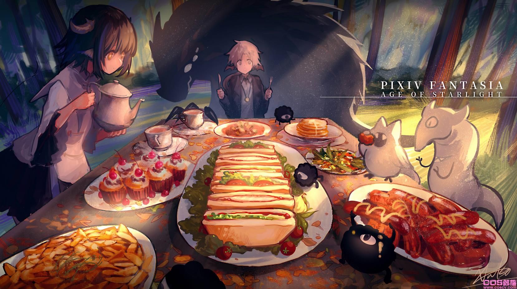 [Pixiv精选]稍稍出个远门。野餐插画特辑(图6)