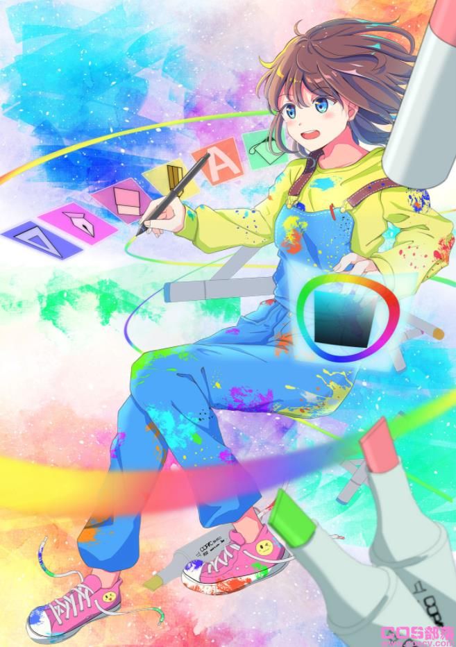 [Pixiv精选]杰出的功能性。背带裤、背带裙插画特辑(图5)