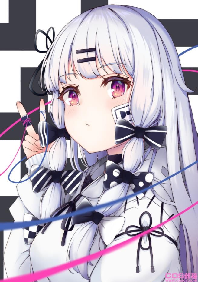 [Pixiv精选]俏丽又可爱！缎带女孩插画特辑(图8)