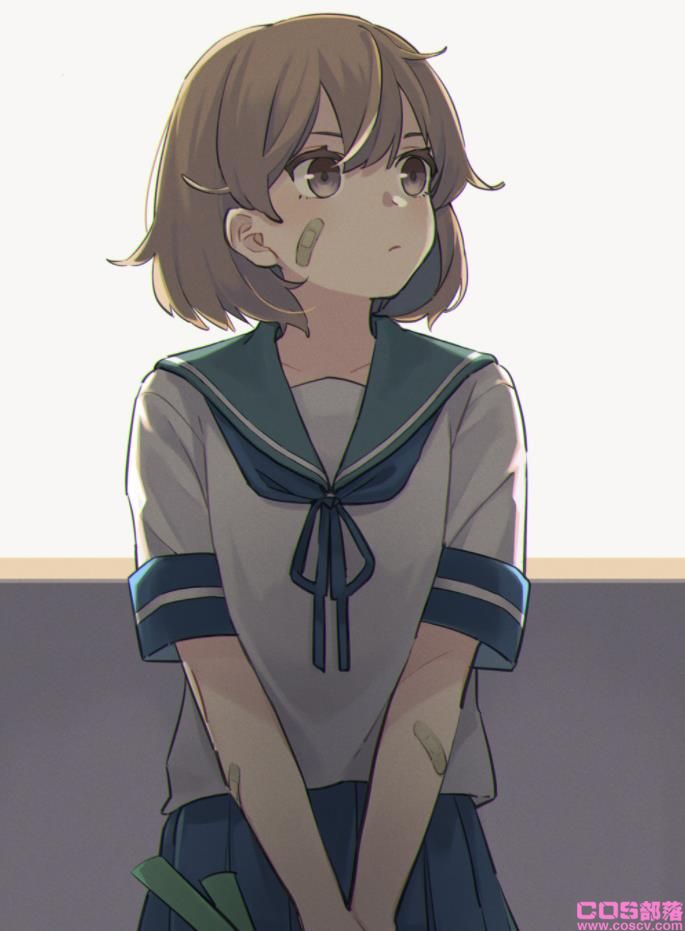 [Pixiv精选]疼痛不再来♡。创可贴女子插画特辑(图6)