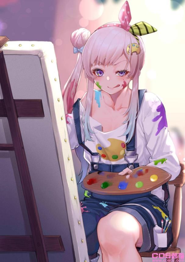 [Pixiv精选]发束的位置决定印象。丸子头插画特辑(图4)