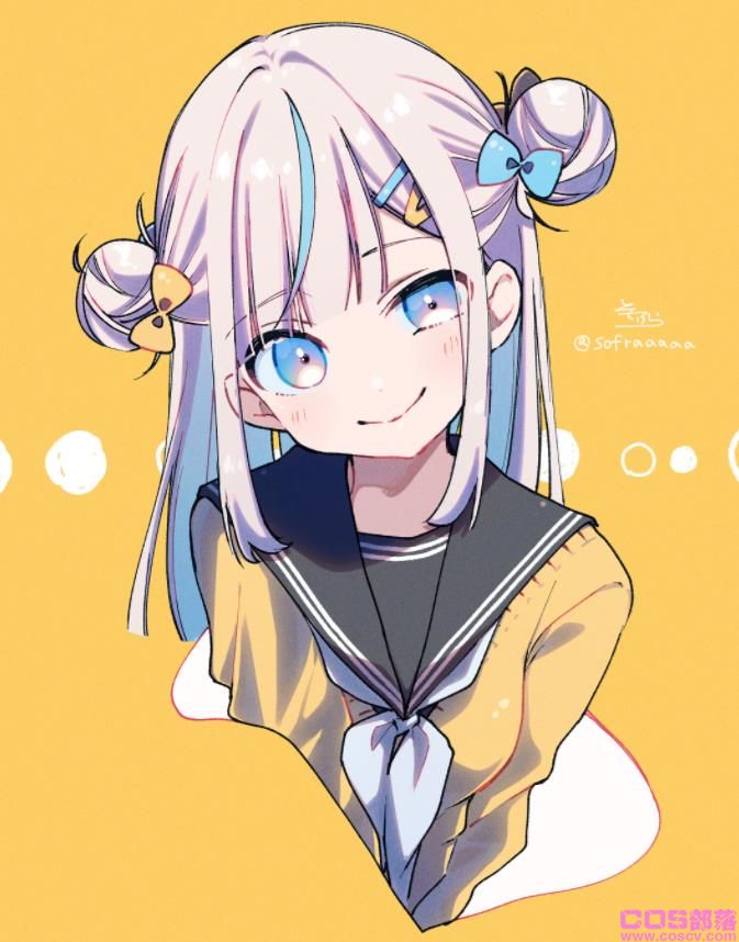 [Pixiv精选]发束的位置决定印象。丸子头插画特辑(图7)