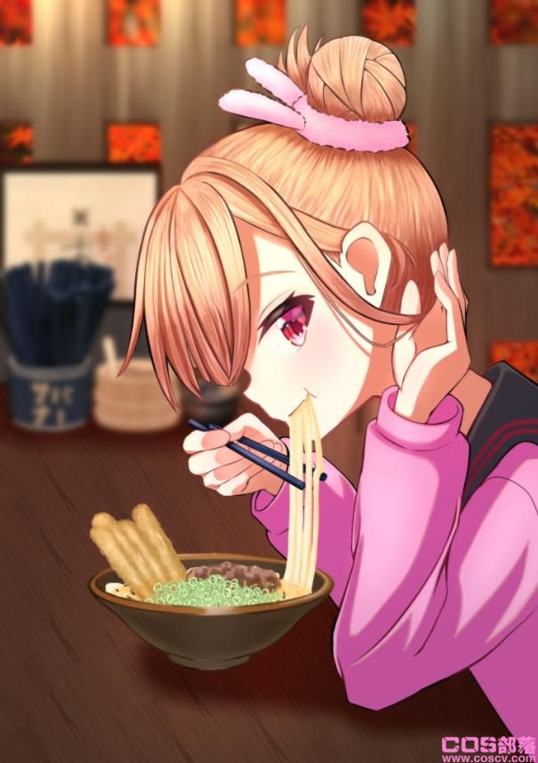[Pixiv精选]发束的位置决定印象。丸子头插画特辑(图8)