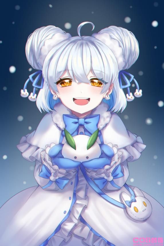 [Pixiv精选]发束的位置决定印象。丸子头插画特辑(图2)
