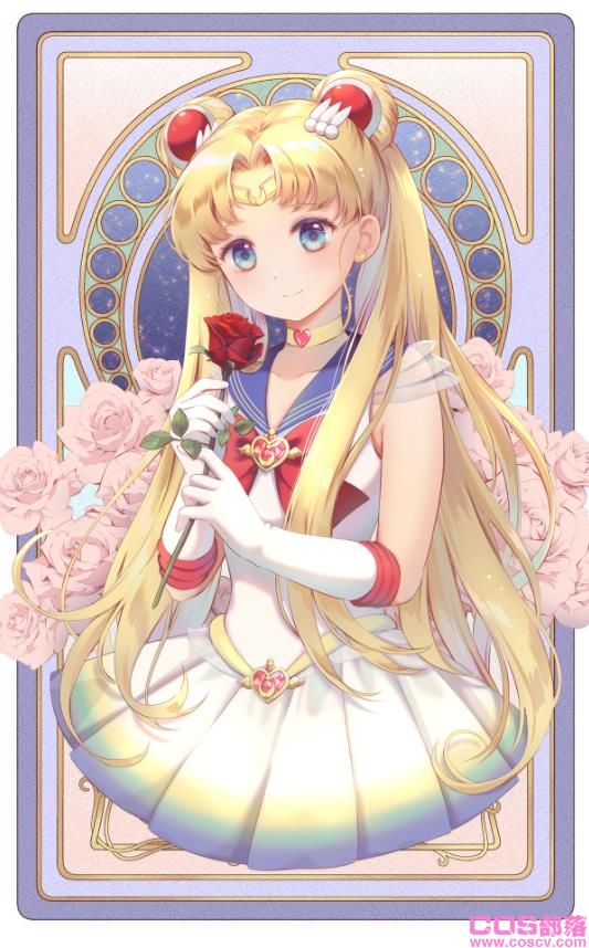 [Pixiv精选]发束的位置决定印象。丸子头插画特辑(图5)