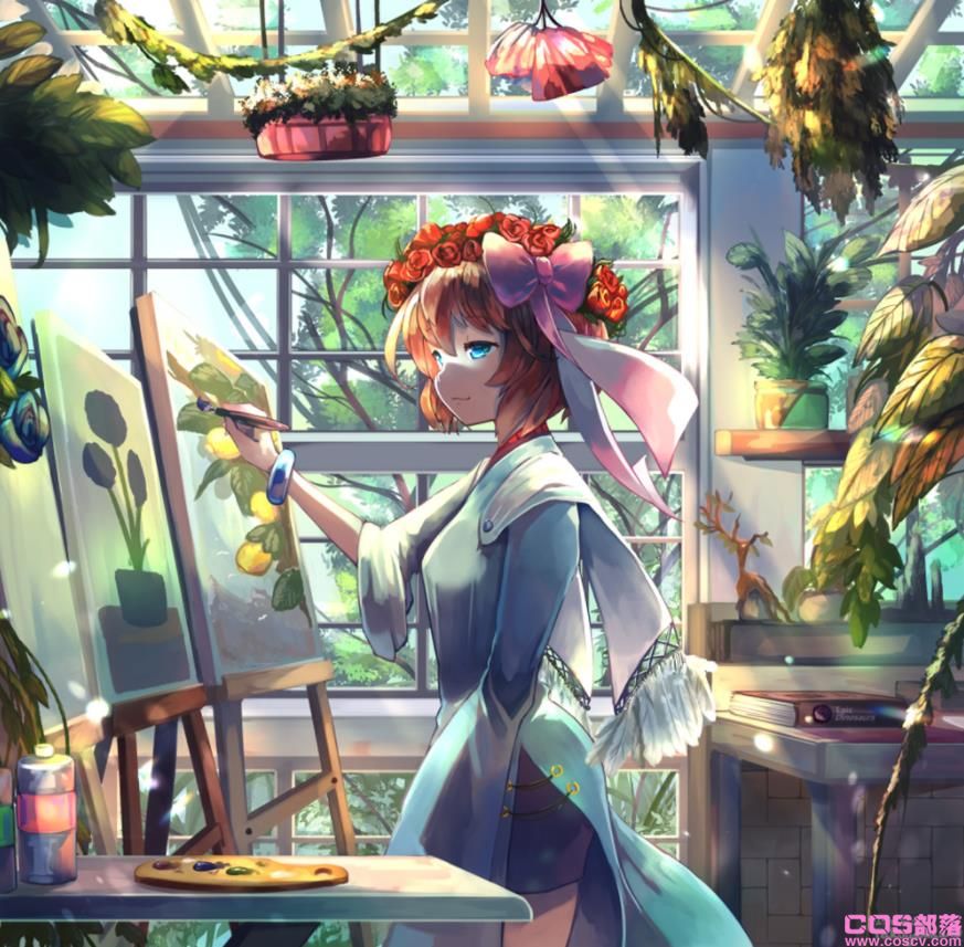 [Pixiv精选]沉浸其中的你最美。「绘画中」插画特辑(图3)