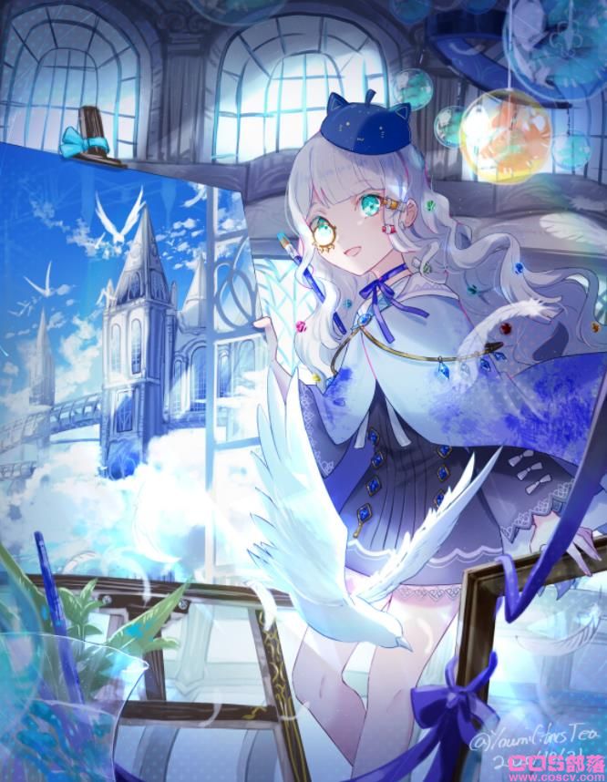 [Pixiv精选]沉浸其中的你最美。「绘画中」插画特辑(图4)