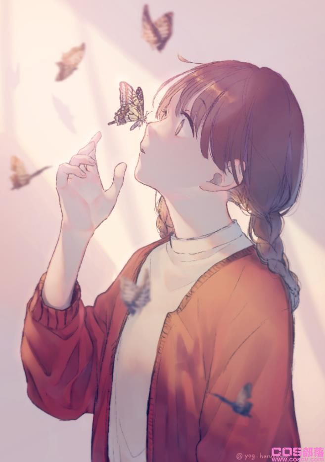 [Pixiv精选]朴素又可爱。麻花辫女孩插画特辑(图12)