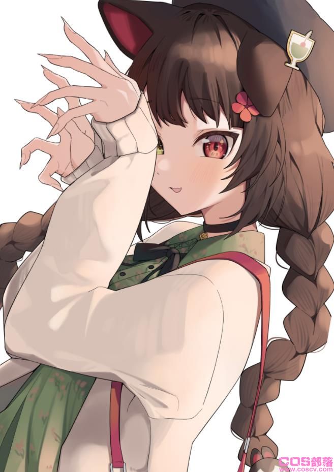 [Pixiv精选]朴素又可爱。麻花辫女孩插画特辑(图7)