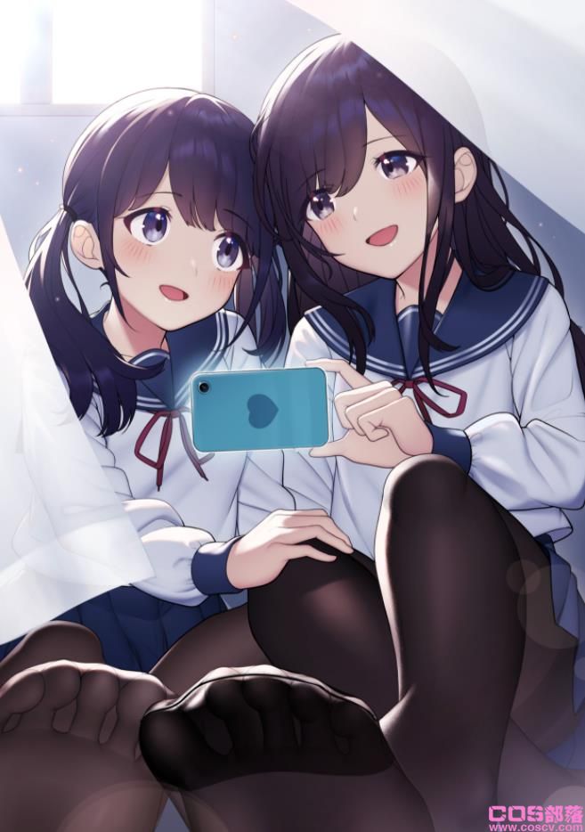 [Pixiv精选]身着制服的爱恋。学生百合插画特辑(图1)