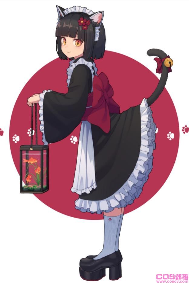 [Pixiv精选]偷偷探出来。「裙中尾巴」插画特辑(图3)