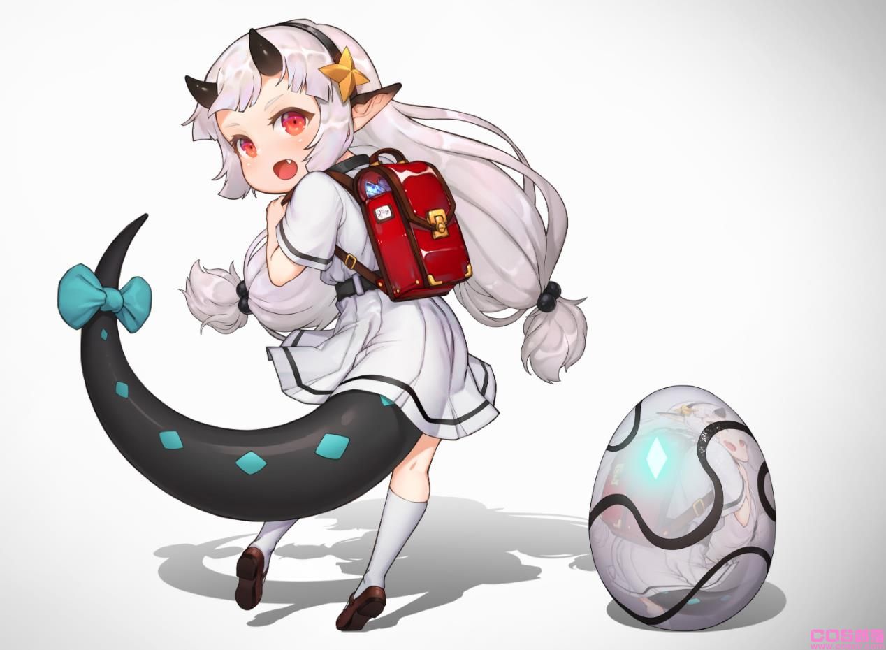 [Pixiv精选]偷偷探出来。「裙中尾巴」插画特辑(图8)