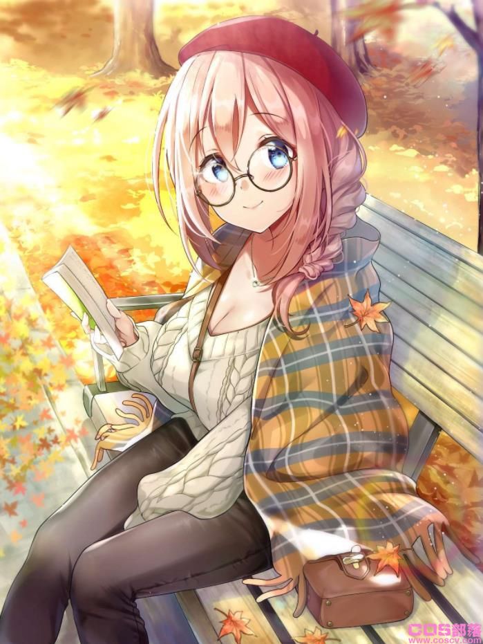 [Pixiv精选]稀疏的编织感正是魅力所在♡麻花毛衣插画特辑(图3)