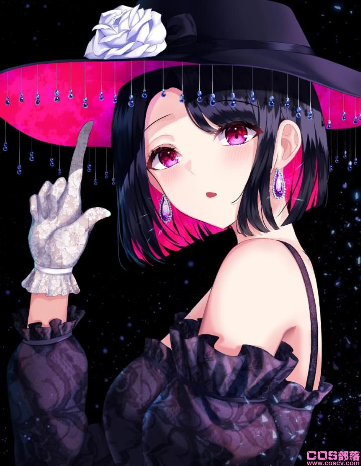 [Pixiv精选]若隐若现的时尚。挂耳染插画特辑(图8)