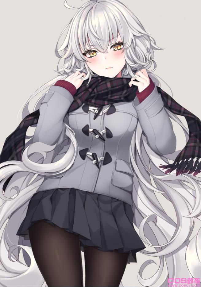 [Pixiv精选]温暖外衣♡牛角扣大衣插画特辑(图1)