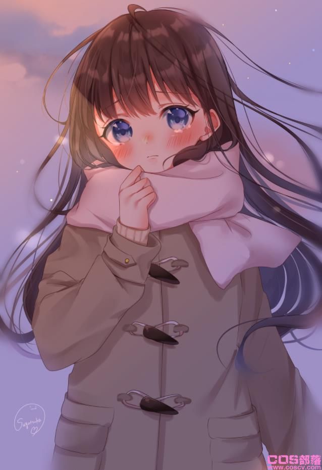 [Pixiv精选]温暖外衣♡牛角扣大衣插画特辑(图7)