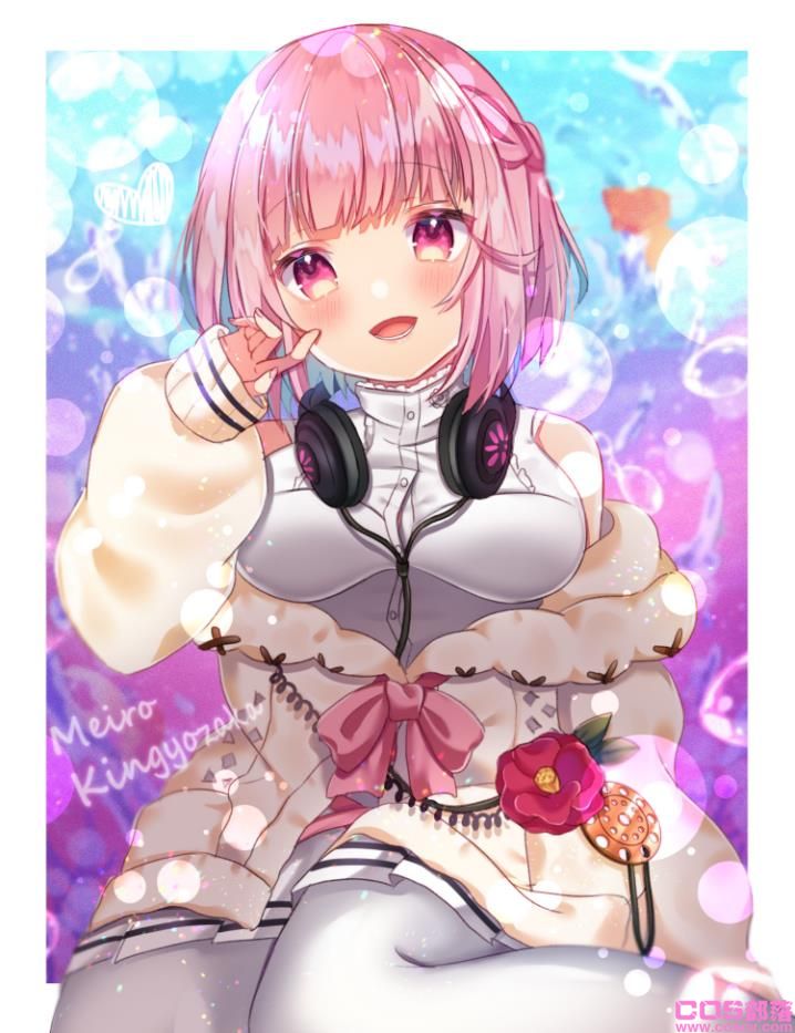 [Pixiv精选]缤纷摇曳。粉色头发女孩插画特辑(图5)