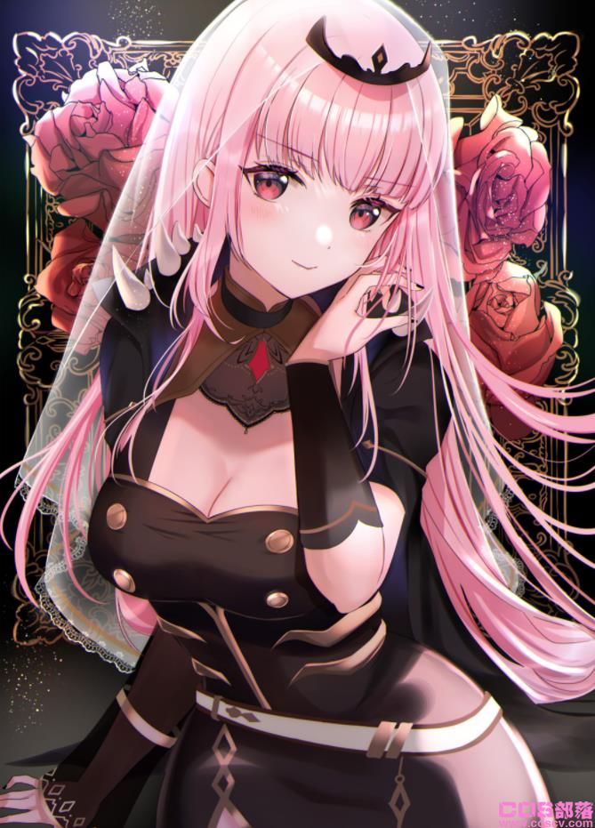 [Pixiv精选]缤纷摇曳。粉色头发女孩插画特辑(图2)