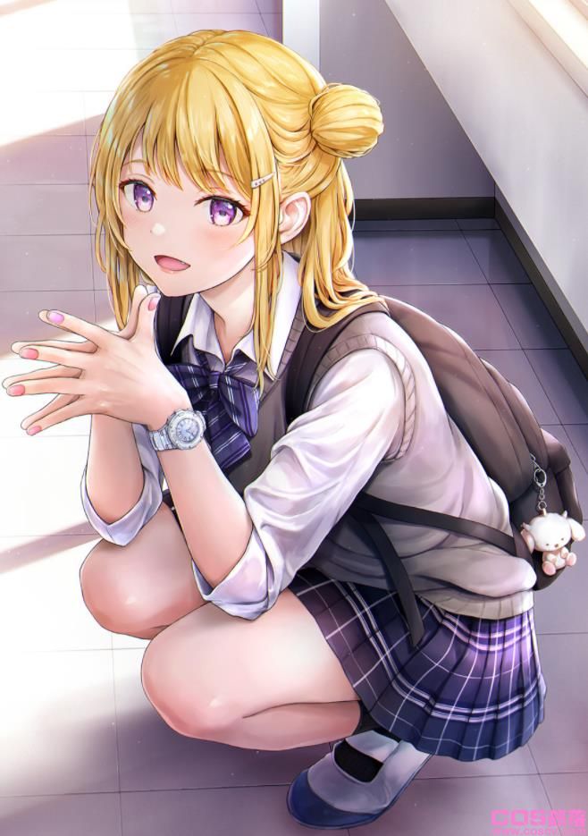 [Pixiv精选]背影也超可爱♡后背包女孩插画特辑(图1)