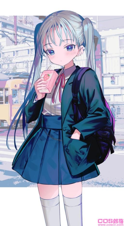 [Pixiv精选]背影也超可爱♡后背包女孩插画特辑(图5)