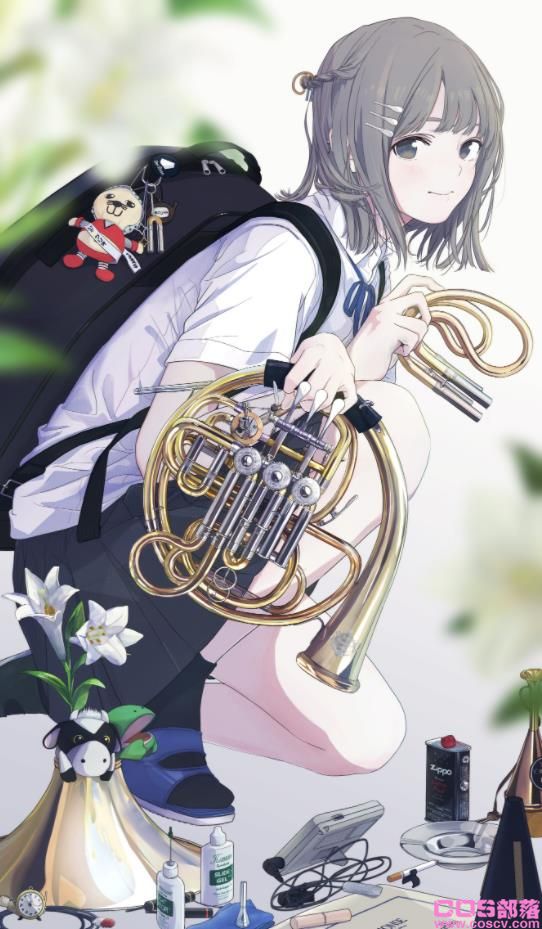 [Pixiv精选]背影也超可爱♡后背包女孩插画特辑(图4)