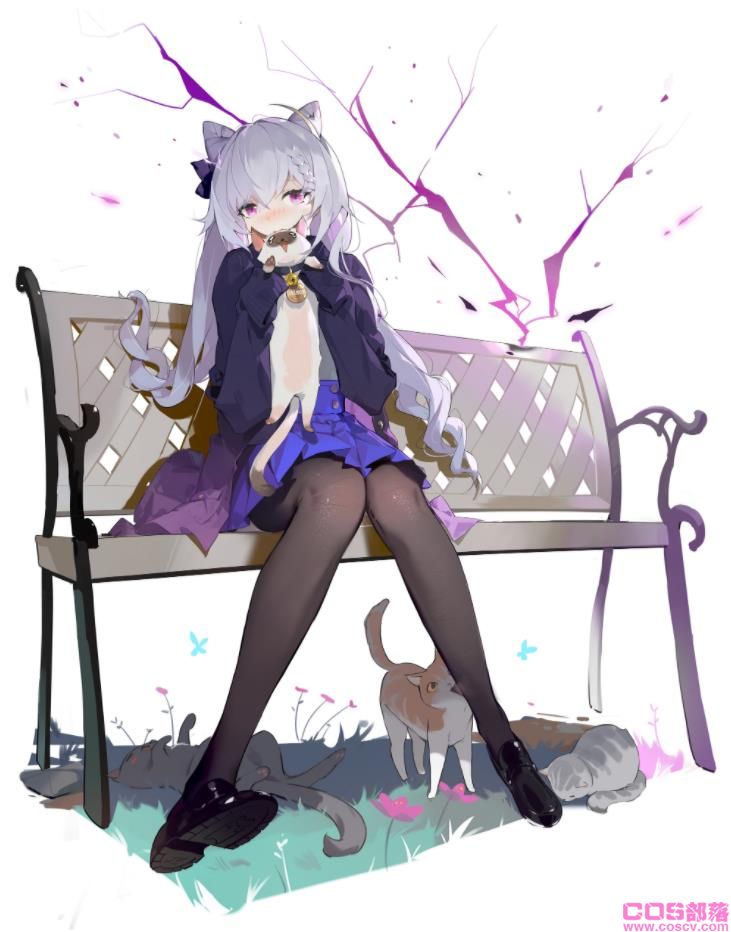 [Pixiv精选]休息片刻。户外长椅插画特辑(图4)