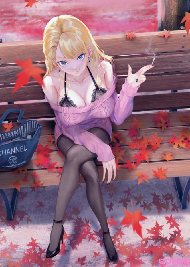 [Pixiv精选]休息片刻。户外长椅插画特辑(图1)