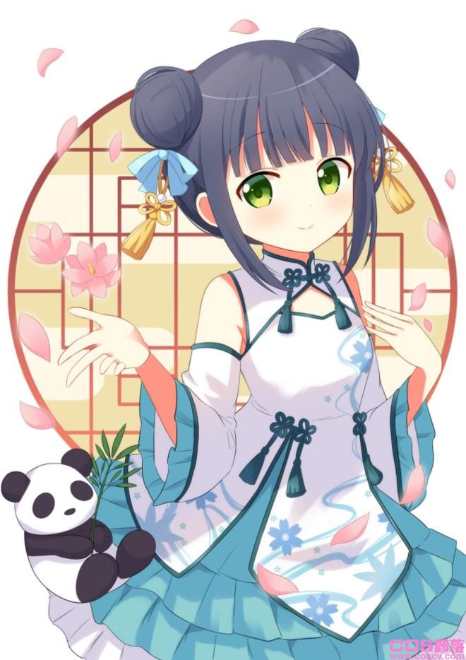 [Pixiv精选]中华风与洋装的黄金比例♡中华风洛丽塔插画特集(图1)