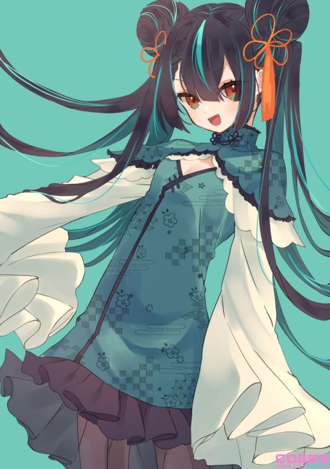 [Pixiv精选]中华风与洋装的黄金比例♡中华风洛丽塔插画特集(图11)