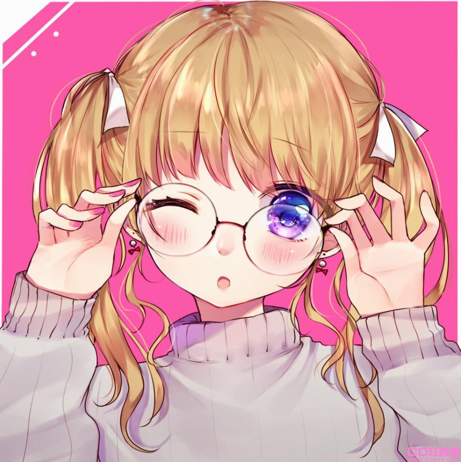 [Pixiv精选]再看仔细点。「手托眼镜」插画特辑(图7)