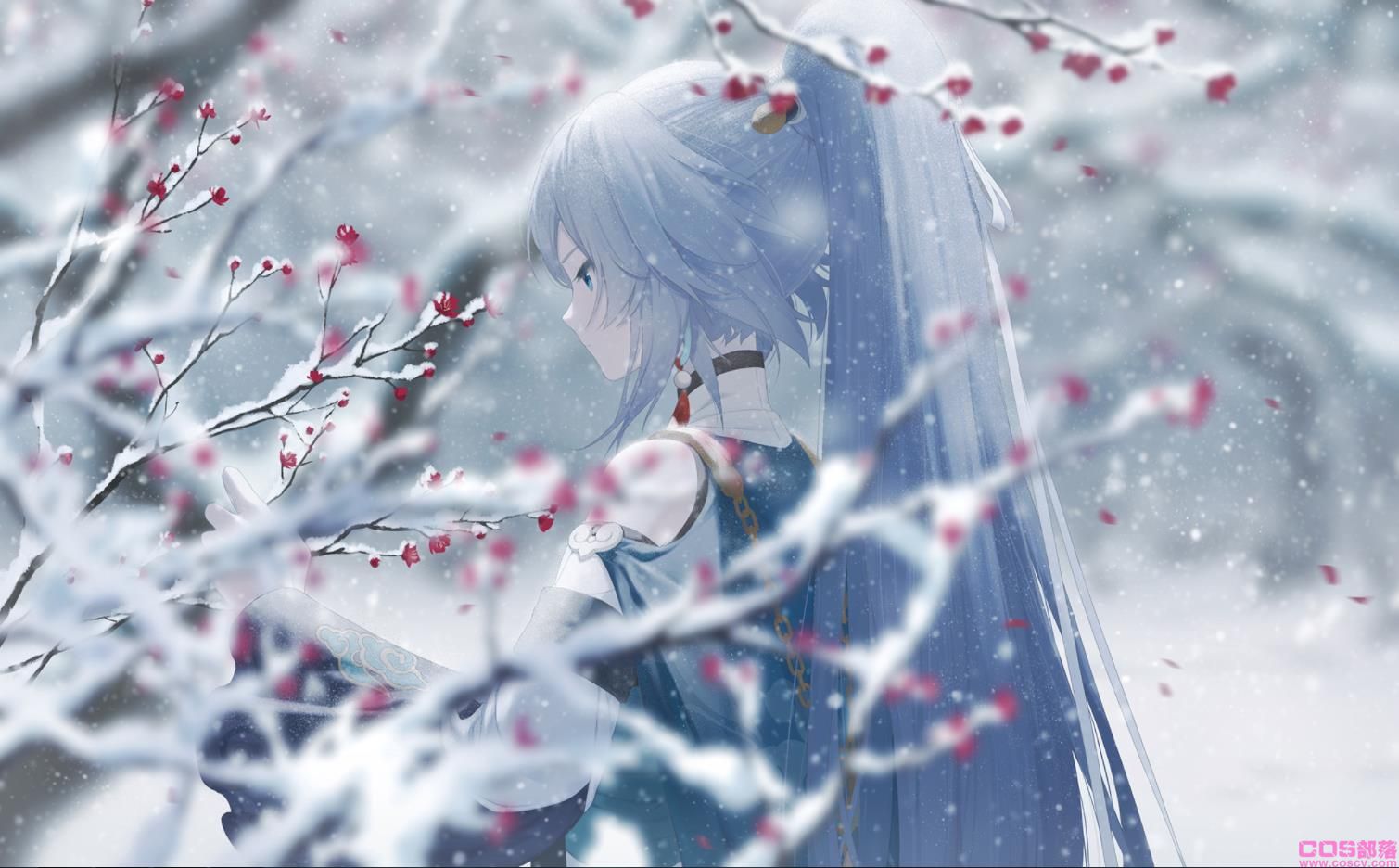 [Pixiv精选]一起度过这寒冷的季节吧。「冬季花朵」插画特辑(图6)
