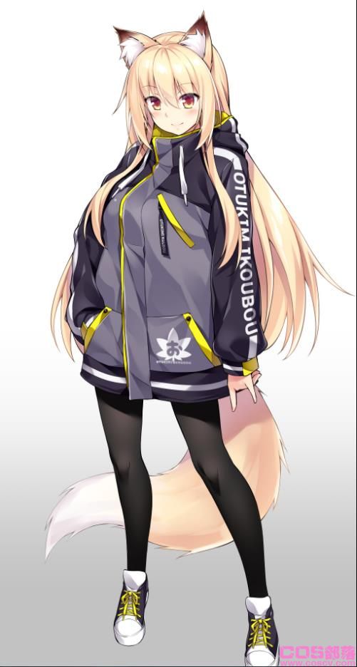 [Pixiv精选]毛绒绒！兽耳×连帽衫特辑(图1)