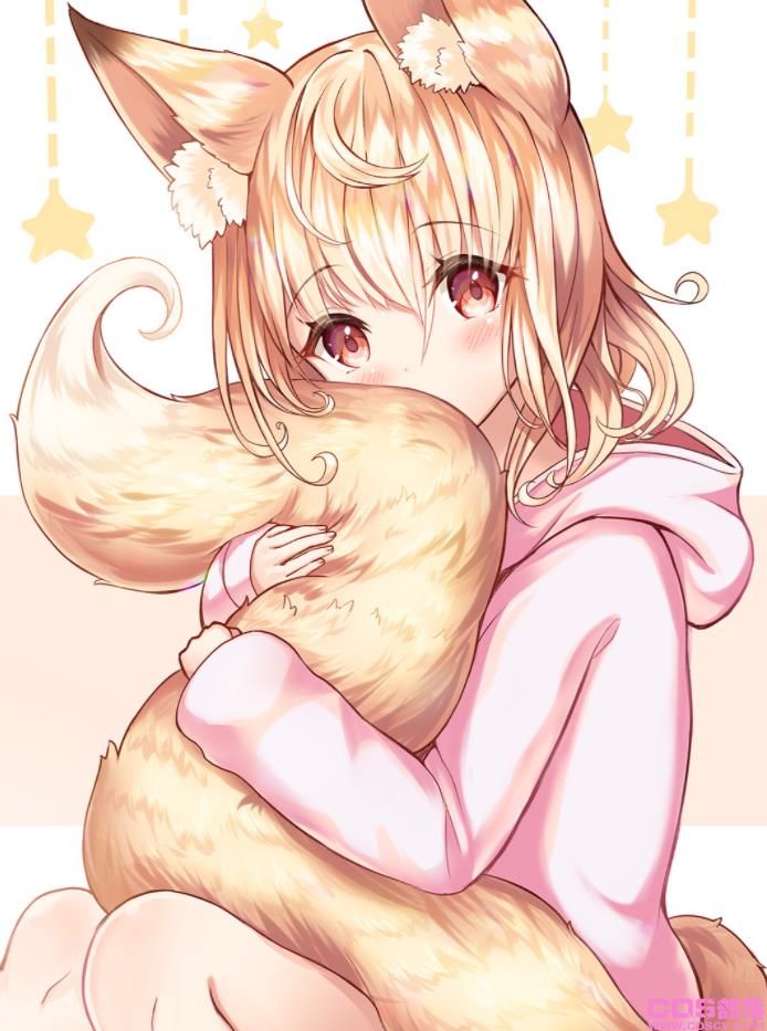 [Pixiv精选]毛绒绒！兽耳×连帽衫特辑(图6)